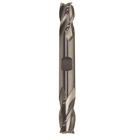 Drill America 15/32" High Speed Steel 4 Flute Double End End Mill, BRC Series